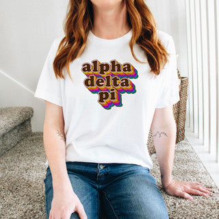Alpha Delta Pi Retro Maya Tees Alpha Delta Pi Retro Maya Tees