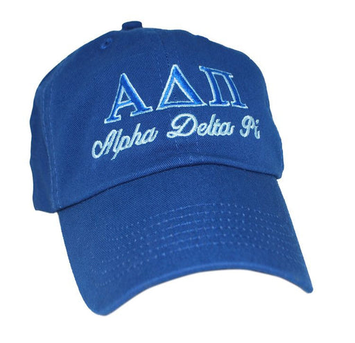 Alpha Delta Pi Alpha Delta Pi Script Cap