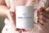 Alpha Delta Pi White Mascot Coffee Mug Personalized! Alpha Delta Pi White Mascot Coffee Mug - Personalized!