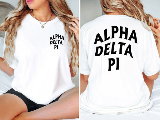 Alpha Delta Pi Alpha Delta Pi Social Tee