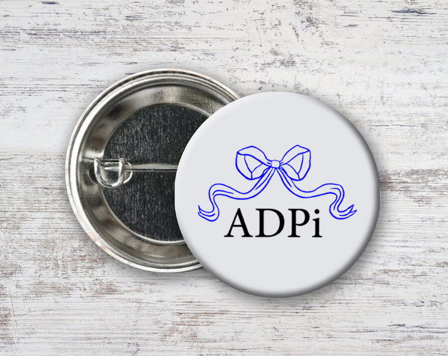 Alpha Delta Pi Nickname Bow Pin Buttons Alpha Delta Pi Nickname Bow Pin Buttons
