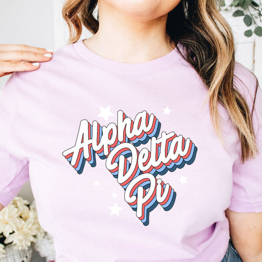 Alpha Delta Pi Alpha Delta Pi Flashback Tees