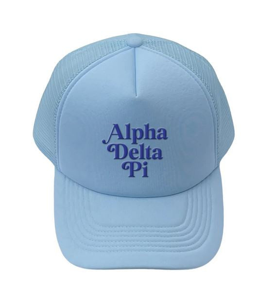 Alpha Delta Pi New Trucker Caps Alpha Delta Pi New Trucker Caps
