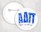 Alpha Delta Pi Big Floral Pin Buttons Alpha Delta Pi Big Floral Pin Buttons
