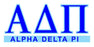Alpha Delta Pi Custom Sticker Personalized Alpha Delta Pi Custom Sticker - Personalized