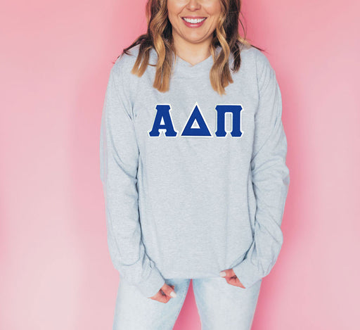 Alpha Delta Pi Alpha Delta Pi Custom Twill Long Tee