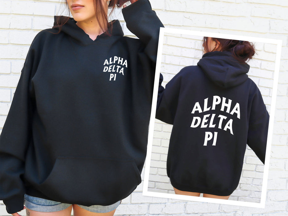 Alpha Delta Pi Social Hoodie Alpha Delta Pi Social Hoodie