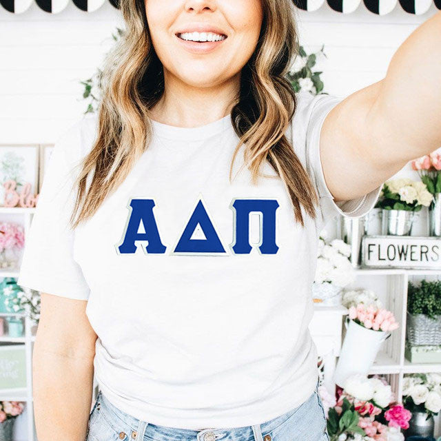 Alpha Delta Pi Custom Twill Tee Alpha Delta Pi Custom Twill Tee