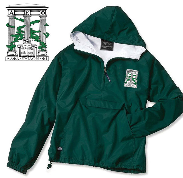 Alpha Epsilon Phi Windbreaker Pullover Alpha Epsilon Phi Windbreaker Pullover