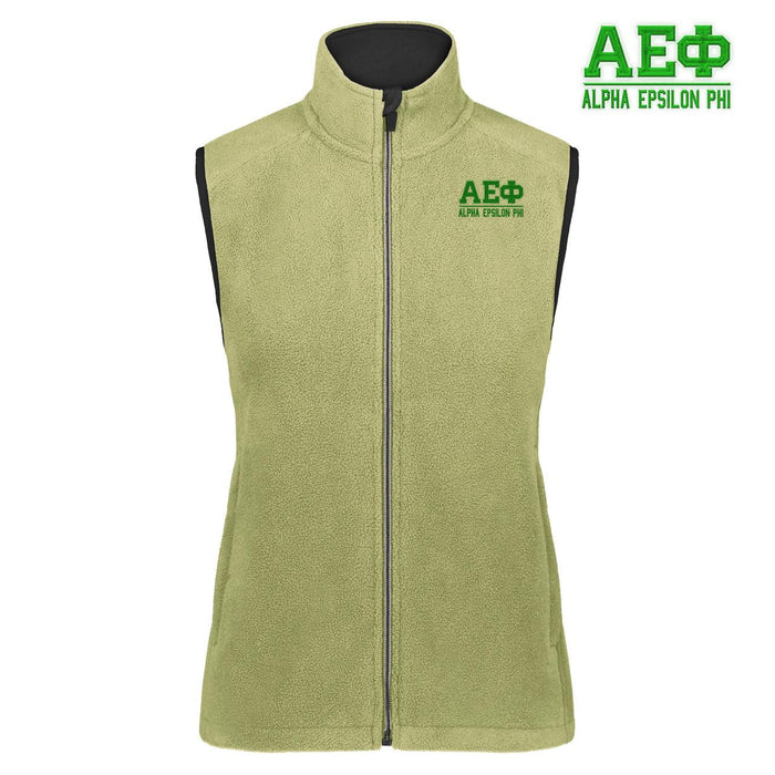 Alpha Epsilon Phi Chill Fleece Vest Alpha Epsilon Phi Chill Fleece Vest