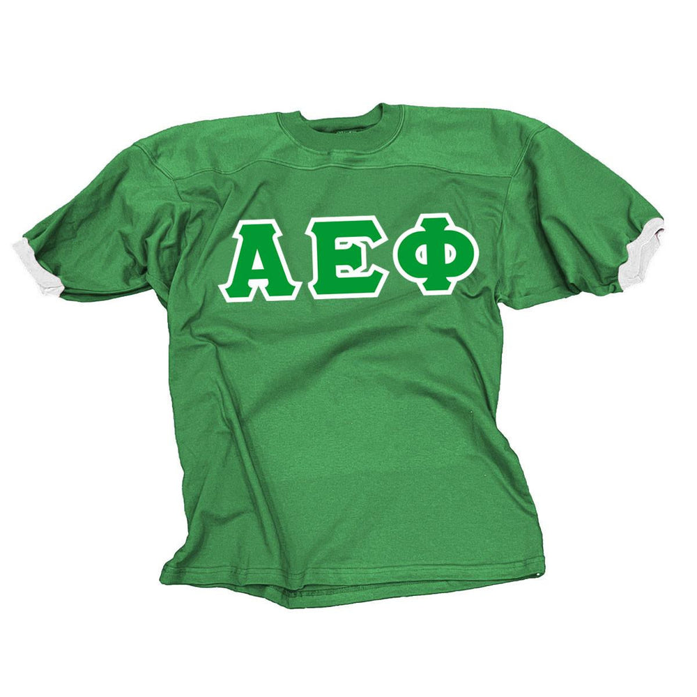 Alpha Epsilon Phi Classic Lettered Jersey Alpha Epsilon Phi Classic Lettered Jersey