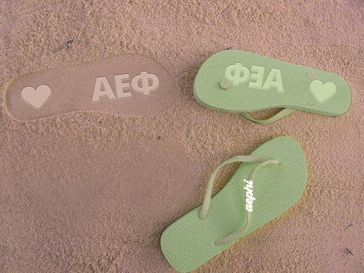 Alpha Epsilon Phi Alpha Epsilon Phi Flip Flops