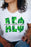 Alpha Epsilon Phi Floral Big Lettered T Shirts Alpha Epsilon Phi Floral Big Lettered T-Shirts