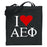 Alpha Epsilon Phi I Love Tote Bags Alpha Epsilon Phi I Love Tote Bags