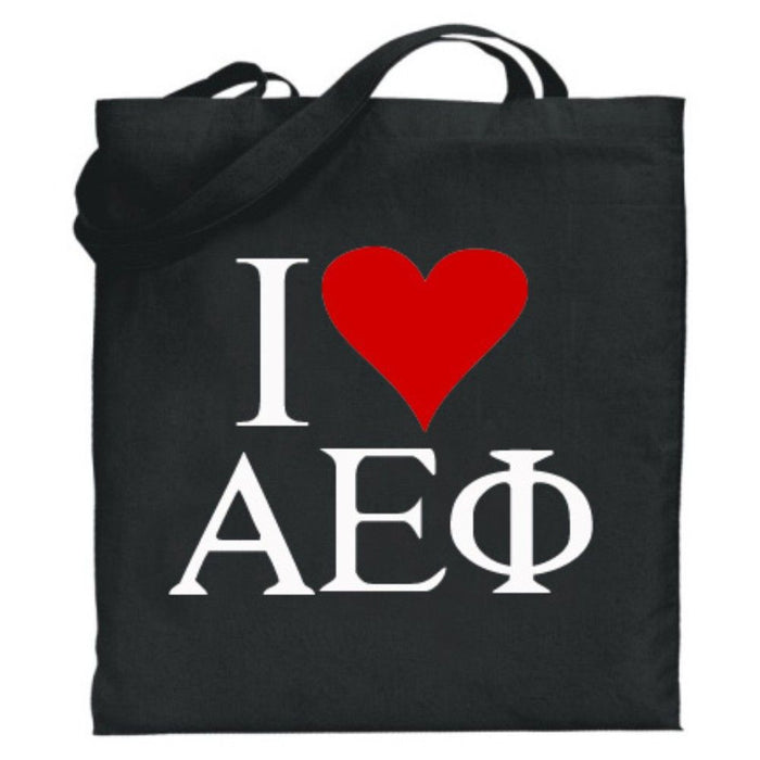 Alpha Epsilon Phi I Love Tote Bags Alpha Epsilon Phi I Love Tote Bags