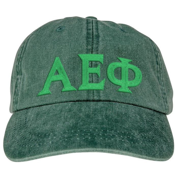 Alpha Epsilon Phi Lettered Premium Pastel Hat Alpha Epsilon Phi Lettered Premium Pastel Hat