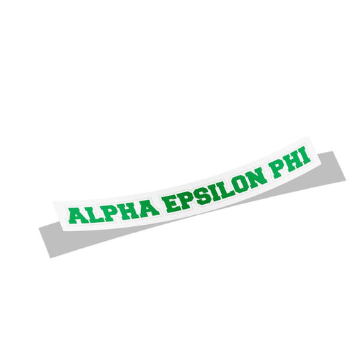 Alpha Epsilon Phi Long Window Sticker