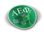 Alpha Epsilon Phi Mascot Round Decals Alpha Epsilon Phi Mascot Round Decals