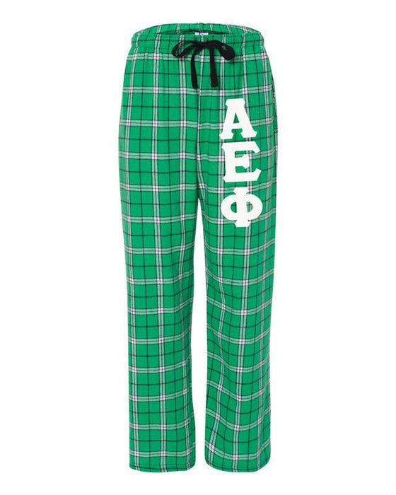 Alpha Epsilon Phi Pajamas Flannel Plaid Pant Alpha Epsilon Phi Pajamas -  Flannel Plaid Pant