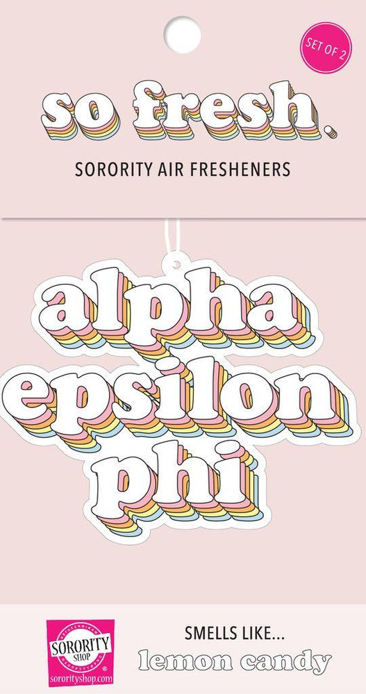Alpha Epsilon Phi Retro Air Freshener (2 Pack) Alpha Epsilon Phi Retro Air Freshener (2 pack)
