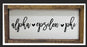 Alpha Epsilon Phi Script Wooden Signs Alpha Epsilon Phi Script Wooden Signs