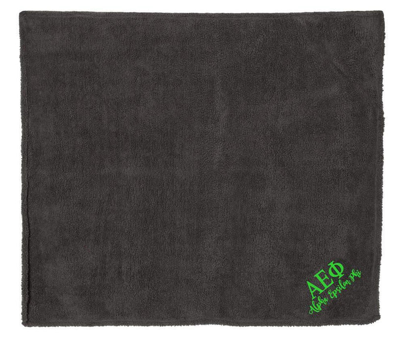 Alpha Epsilon Phi Sherpa Blanket Alpha Epsilon Phi Sherpa Blanket
