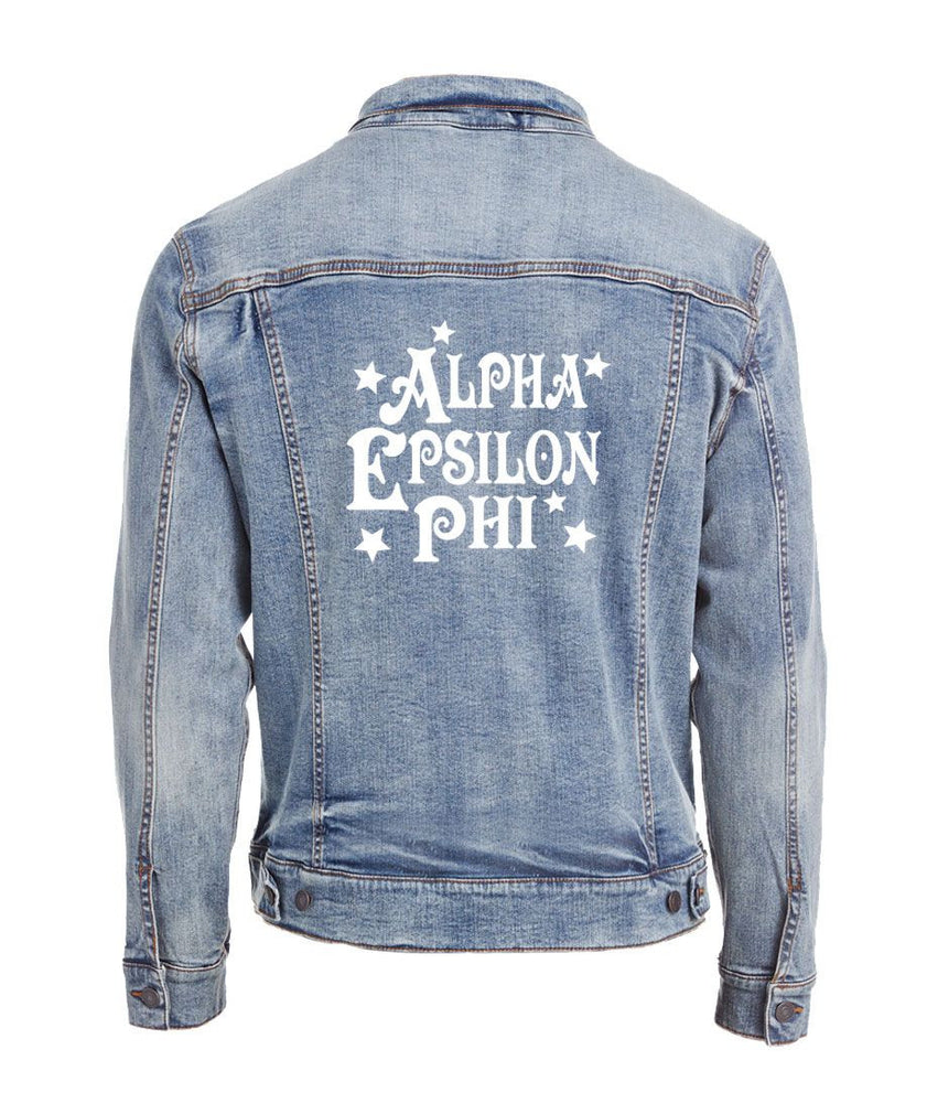 Alpha Epsilon Phi Star Struck Denim Jacket Alpha Epsilon Phi Star Struck Denim Jacket