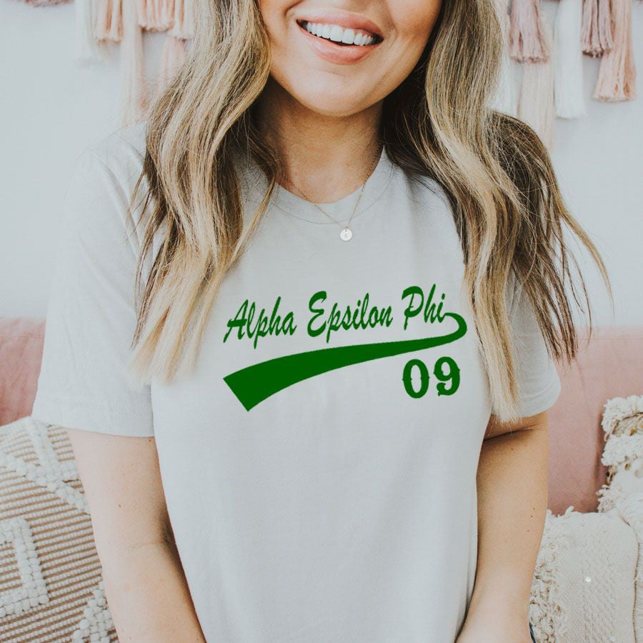 Alpha Epsilon Phi Tail T Shirts Alpha Epsilon Phi Tail T-Shirts