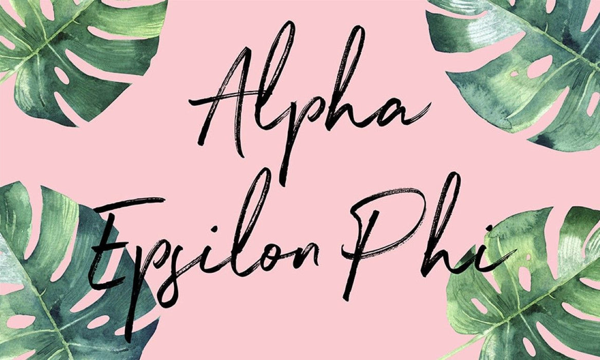 Alpha Epsilon Phi Tropical Flag Alpha Epsilon Phi Tropical Flag