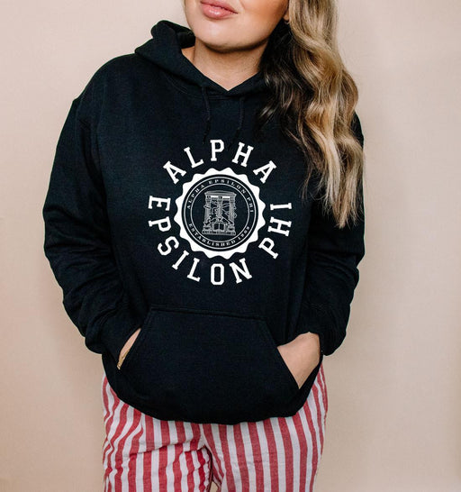 Clothing Alpha Epsilon Phi Unisex College Seal Hoodie