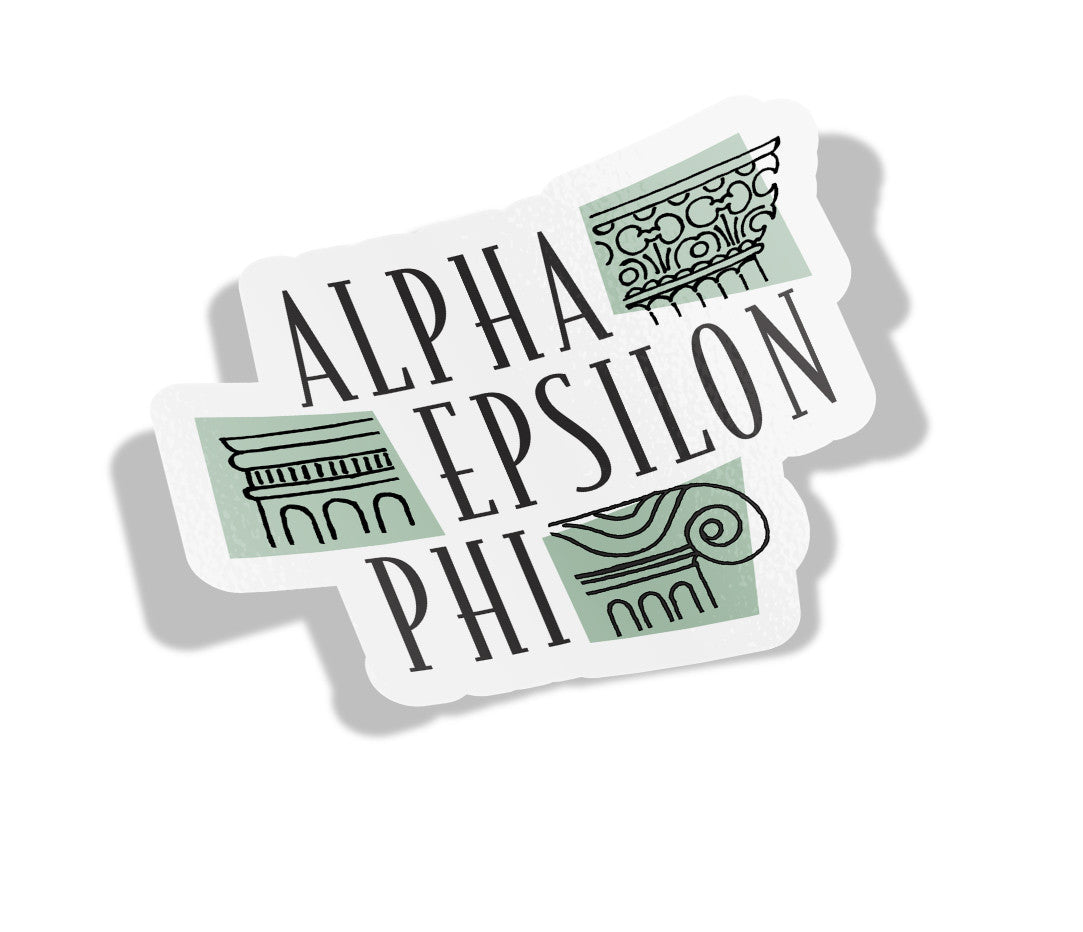 Alpha Epsilon Phi Top Selling Sticker Alpha Epsilon Phi Top Selling Sticker