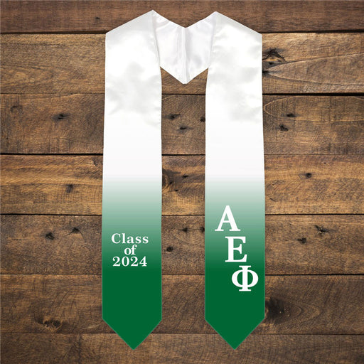 Alpha Epsilon Phi Alpha Epsilon Phi Extra Fancy Classic Greek Graduation Stole