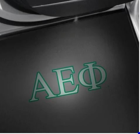 Alpha Epsilon Phi Car Door Led Projector Lights 2 Pk Alpha Epsilon Phi Car Door LED Projector Lights-2 pk