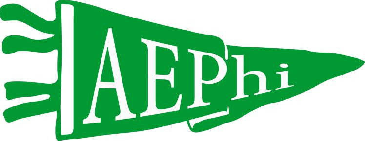 Alpha Epsilon Phi Pennant Decal Alpha Epsilon Phi Pennant Decal
