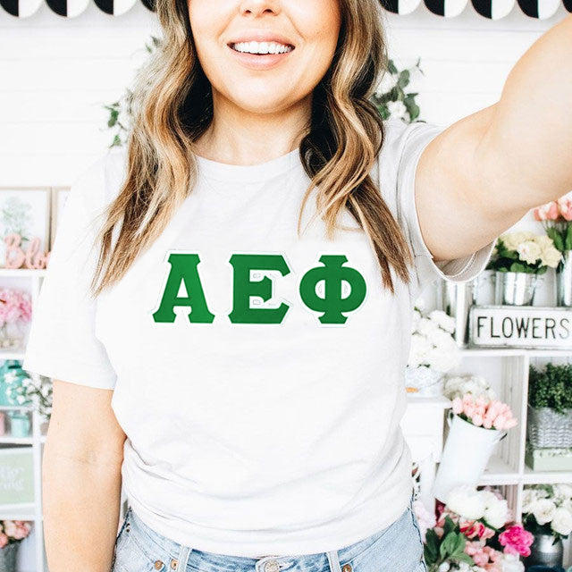 Alpha Epsilon Phi Custom Twill Tee Alpha Epsilon Phi Custom Twill Tee