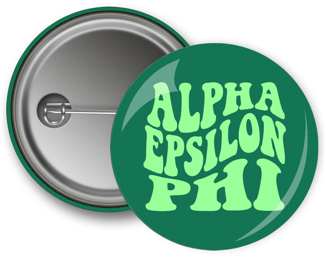 Alpha Epsilon Phi Bulky Text Button Alpha Epsilon Phi Bulky Text Button