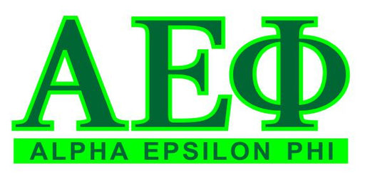 Alpha Epsilon Phi Custom Sticker - Personalized