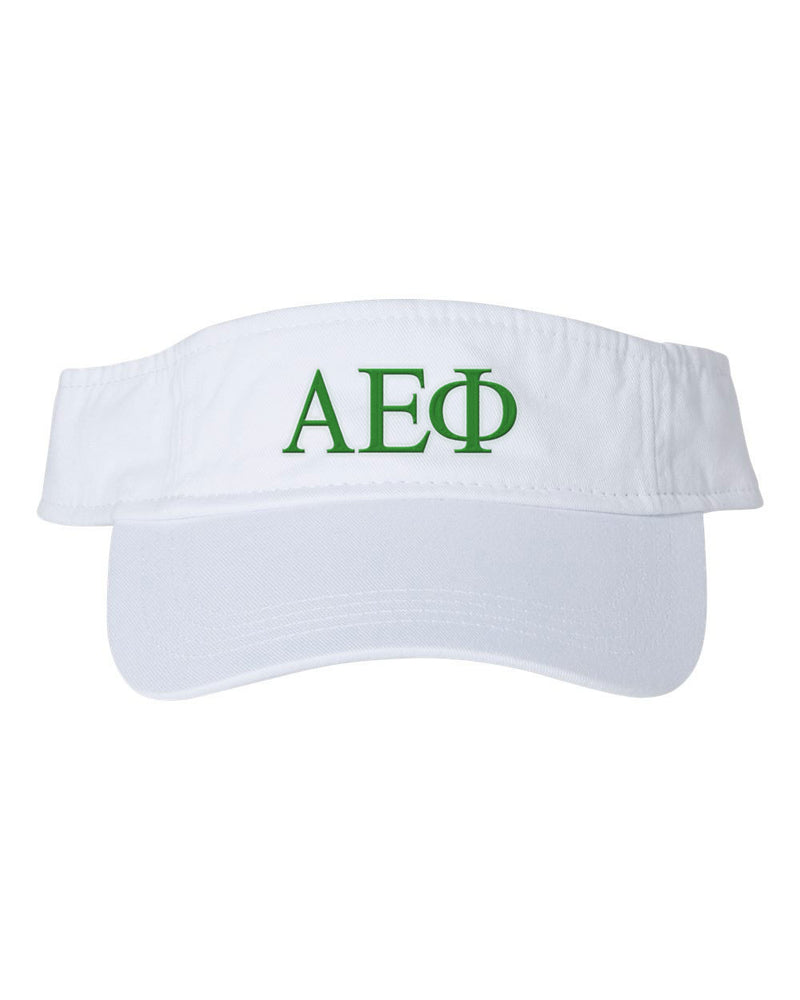 Alpha Epsilon Phi Greek Letter Visor Alpha Epsilon Phi Greek Letter Visor