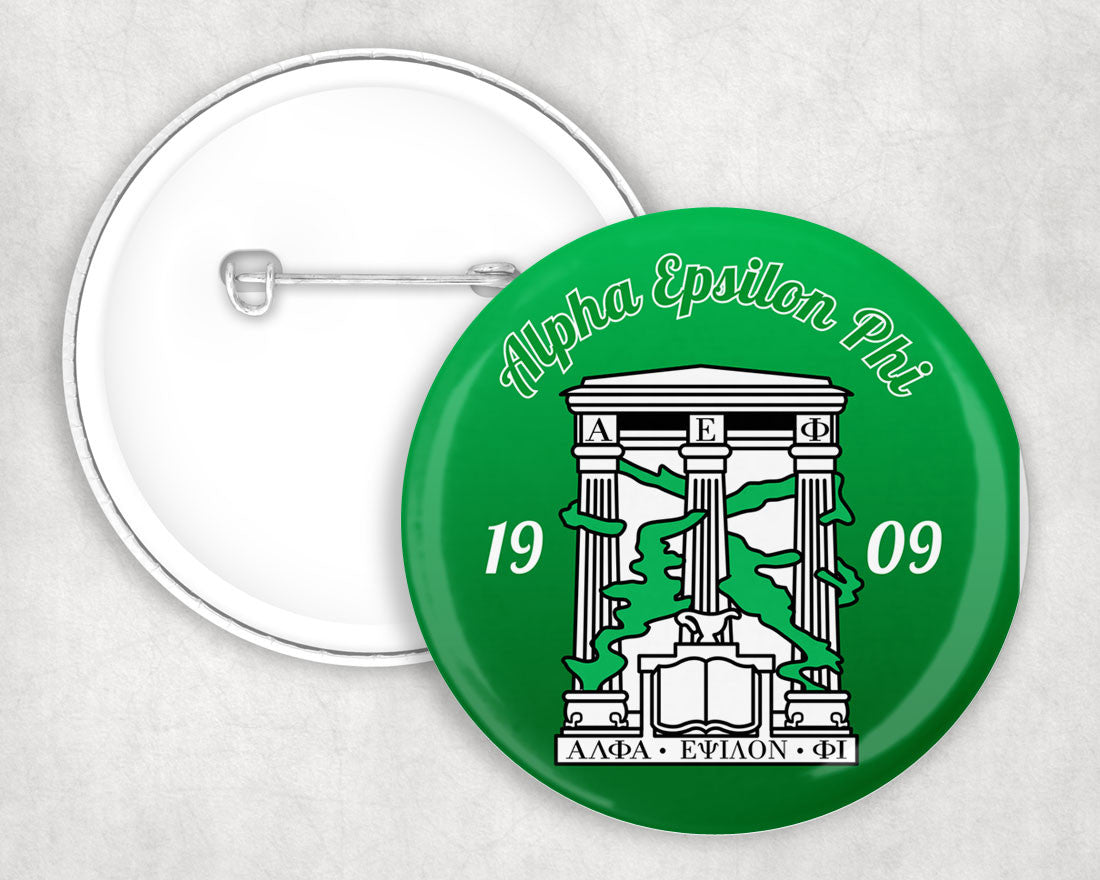 Alpha Epsilon Phi Classic Crest Pin Buttons Alpha Epsilon Phi Classic Crest Pin Buttons
