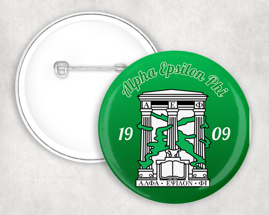 Alpha Epsilon Phi Classic Crest Pin Buttons Alpha Epsilon Phi Classic Crest Pin Buttons