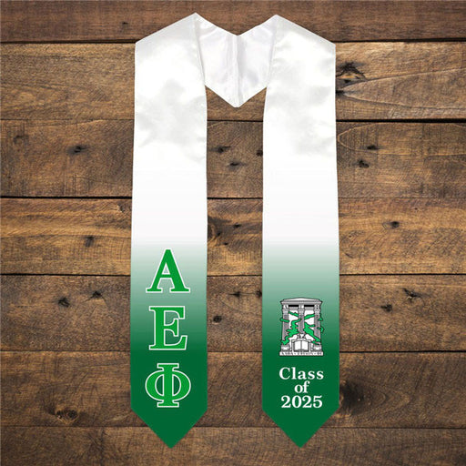 Alpha Epsilon Phi Alpha Epsilon Phi Extra Fancy Greek Class Of  Graduation Stole