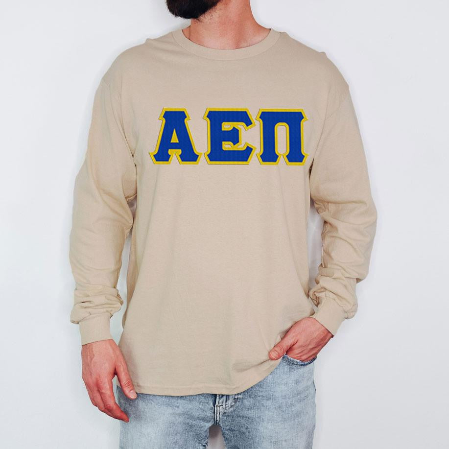 Alpha Epsilon Pi 2 Day Ship Twill Long Sleeve Tee Alpha Epsilon Pi - 2 Day Ship Twill Long Sleeve Tee