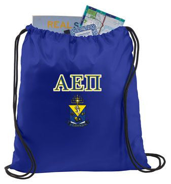 Alpha Epsilon Pi Crest Shield Cinch Sack Alpha Epsilon Pi Crest - Shield Cinch Sack