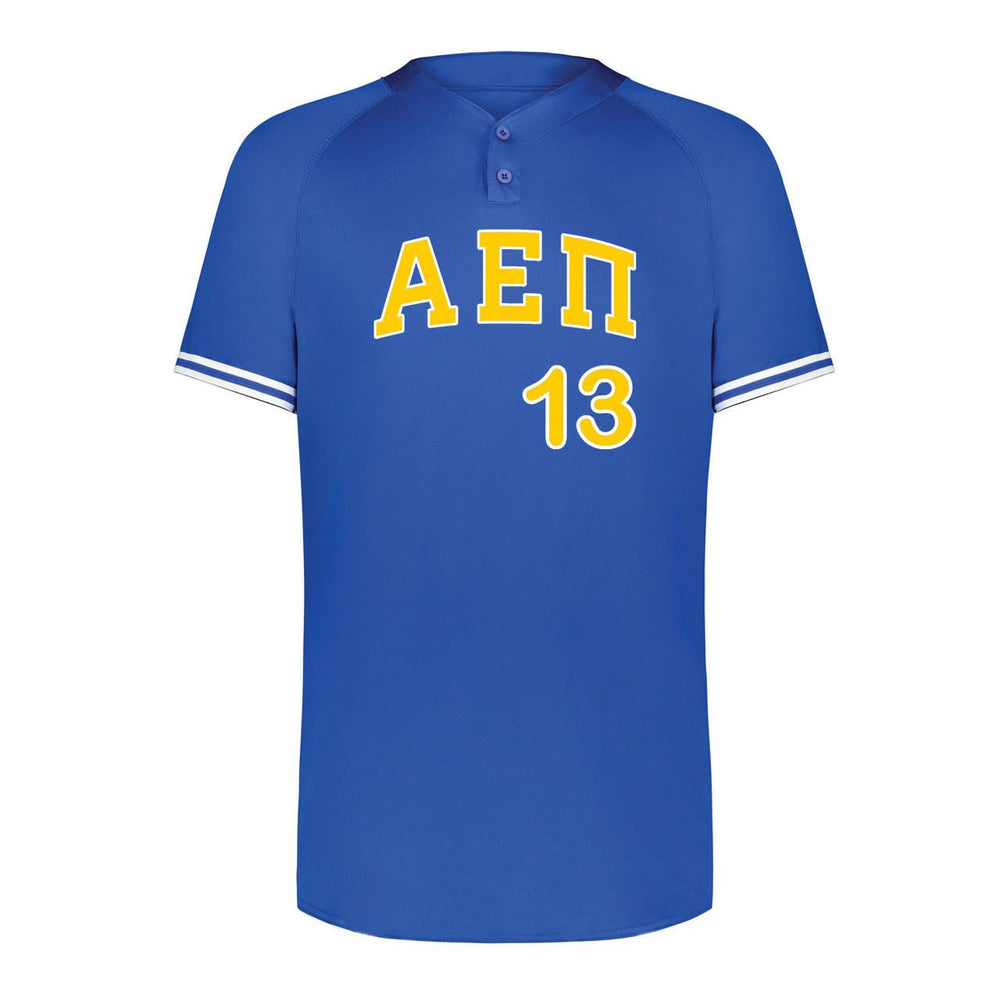 Alpha Epsilon Pi Cutter Henley Jersey Alpha Epsilon Pi Cutter Henley Jersey