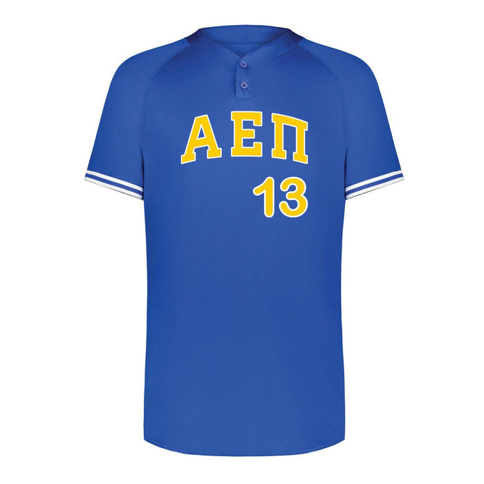 Alpha Epsilon Pi Cutter Henley Jersey Alpha Epsilon Pi Cutter Henley Jersey