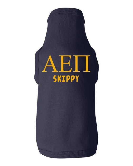 Alpha Epsilon Pi Doggie Tank Tee Alpha Epsilon Pi Doggie Tank - Tee