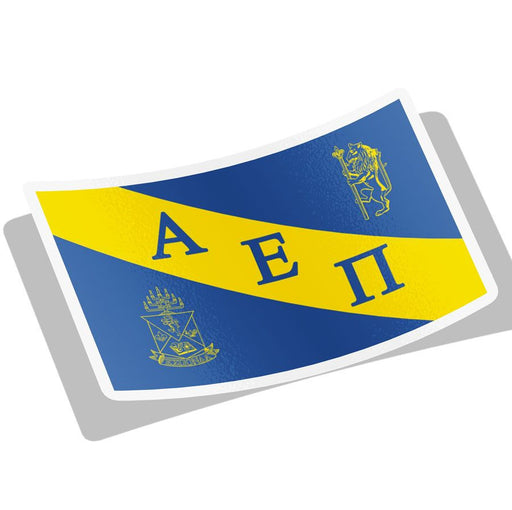 Alpha Epsilon Pi Flag Decal Sticker