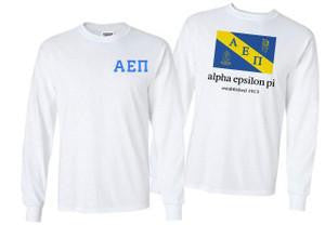 Shirts Alpha Epsilon Pi Flag Long Sleeve T-Shirt