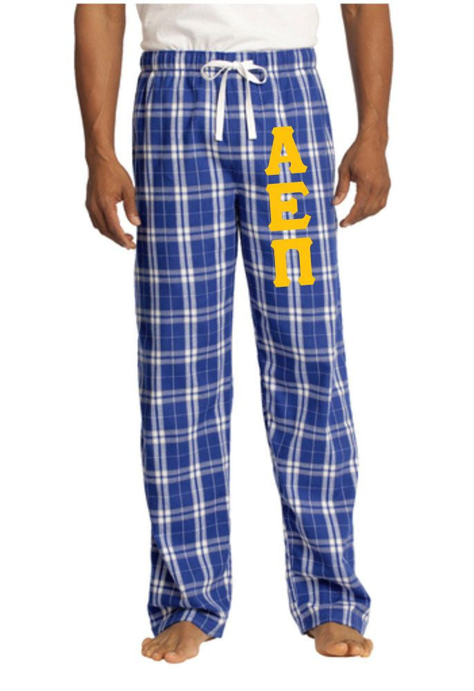 Alpha Epsilon Pi Flannel Plaid Pant Pj's Alpha Epsilon Pi Flannel Plaid Pant - PJ's