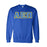 Alpha Epsilon Pi Fraternity Crest Shield Twill Letter Crewneck Sweatshirt Alpha Epsilon Pi Fraternity Crest - Shield Twill Letter Crewneck Sweatshirt